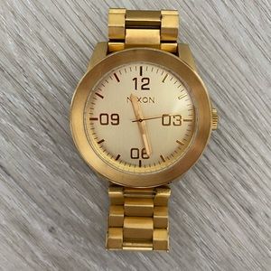 Men’s GOLD NIXON WATCH
